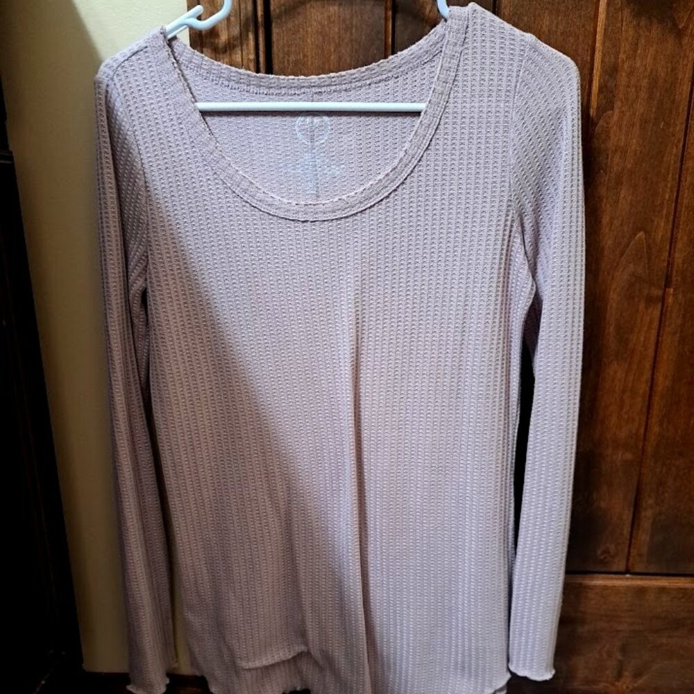 Purple Waffle Tee